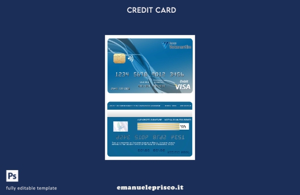 stile verificato Modello di carta visto bancario Brasile Votorantim